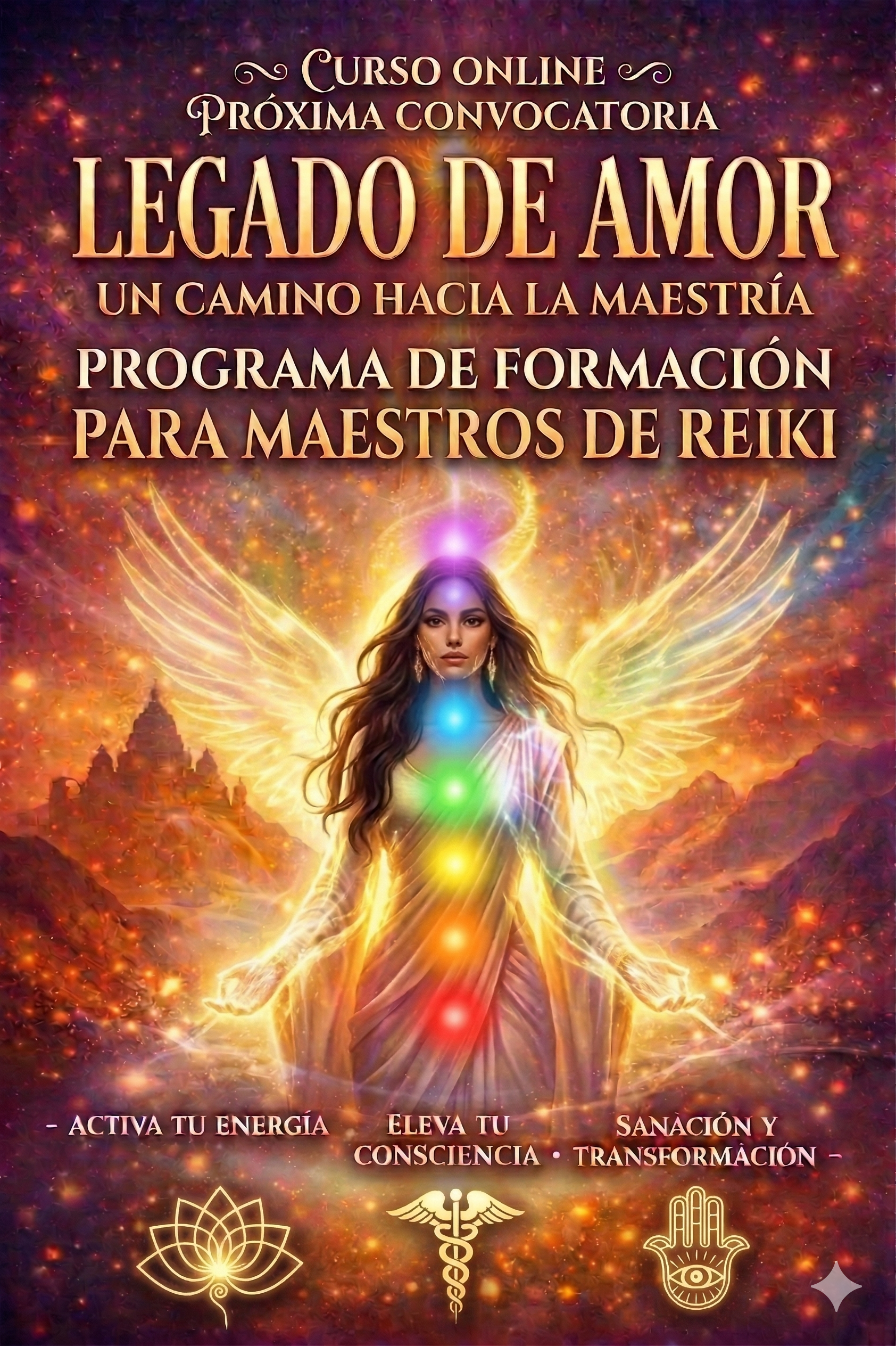 Legado de Luz: Programa de Formación para Maestros de Reiki Kundalini.